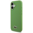 Lacoste Iconic Petit Pique Woven Logo MagSafe Case iPhone 17 tok, zöld