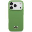 Lacoste Iconic Petit Pique Woven Logo MagSafe Case iPhone 17 Pro tok, zöld