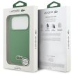 Lacoste Iconic Petit Pique Woven Logo MagSafe Case iPhone 17 Pro tok, zöld