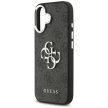 GUESS iPhone 17 GUHCP17SP4G4SMCK (4G PU Leather Case with Big 4G and Classic Logo Metal Camera Frame) tok, fekete