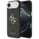 GUESS iPhone 17 Air GUHCP17MP4G4SMCK (4G PU Leather Case with Big 4G and Classic Logo Metal Camera Frame) tok, fekete