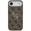 GUESS iPhone 17 Air GUHCP17MP4G4SMCW (4G PU Leather Case with Big 4G AND Classic Logo Metal Camera Frame) tok, barna