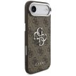 GUESS iPhone 17 Air GUHCP17MP4G4SMCW (4G PU Leather Case with Big 4G AND Classic Logo Metal Camera Frame) tok, barna