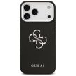 Guess Grained Big 4G Classic Logo case iPhone 17 Pro Max tok, fekete