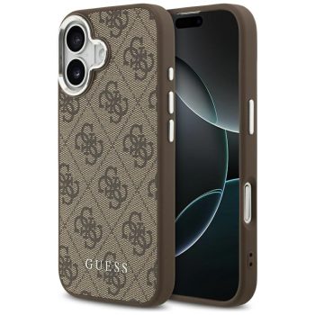 Guess 4G Classic Logo MagSafe case iPhone 17 tok, barna