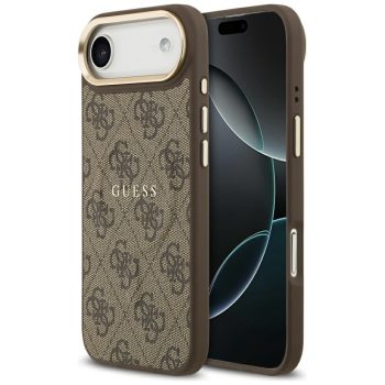  GUESS iPhone 17 Air MagSafe GUHMP17MP4MSEGCW (PU 4G W/ Classic) tok, barna