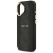 GUESS iPhone 17 MagSafe GUHMP17SPG4SEMCK (PU W/ 4G Stripe) tok, fekete