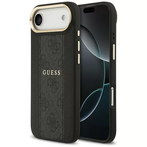Guess 4G Stripe MagSafe iPhone 17 Air tok, fekete