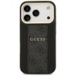Guess 4G Stripe MagSafe iPhone 17 Pro tok, fekete