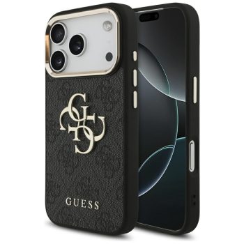 Guess 4G Big 4G Classic Logo iPhone 17 Pro tok, fekete