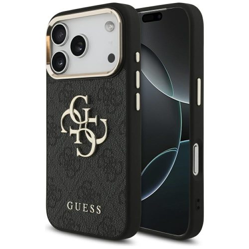 Guess 4G Big 4G Classic Logo iPhone 17 Pro tok, fekete