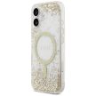 Guess Resin Bottom Glitter MagSafe iPhone 17 tok, arany