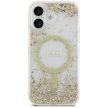 Guess Resin Bottom Glitter MagSafe iPhone 17 tok, arany