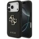 Guess Grained Big 4G & Classic Logo iPhone 17 Pro tok, fekete