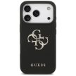 Guess Grained Big 4G & Classic Logo iPhone 17 Pro tok, fekete