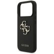 Guess Grained Big 4G & Classic Logo iPhone 17 Pro tok, fekete