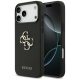 Guess Grained Big 4G & Classic Logo iPhone 17 Pro Max tok, fekete