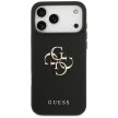 Guess Grained Big 4G & Classic Logo iPhone 17 Pro Max tok, fekete