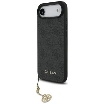   Guess 4G Charms Collection MagSafe case iPhone 17 Air tok, fekete