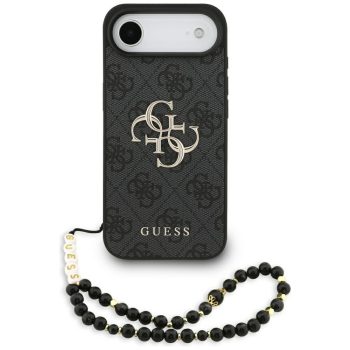Guess 4G Strap 4G Classic Logo iPhone 17 Air tok, fekete