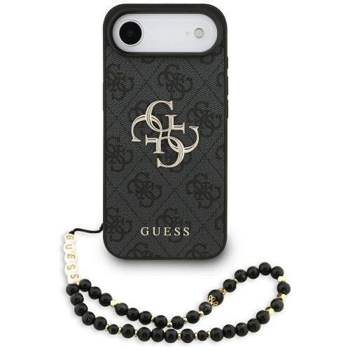 Guess 4G Strap 4G Classic Logo iPhone 17 Air tok, fekete