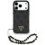 GUESS case IPHONE 17 Pro MagSafe GUHMP17LP4TSDPPSK (4G PU W/ Strap Triangle Logo) tok, fekete