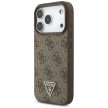 Guess 4G Strap Triangle Logo MagSafe iPhone 17 Pro tok, barna