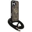 Guess 4G Big Logo Cord Stap Crossbody iPhone 17 tok, barna