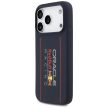 Red Bull Silicone Oversize Vertical Logo MagSafe Case iPhone 17 Pro tok, sötétkék