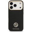Guess Grained Strass Logo MagSafe iPhone 17 Pro tok, fekete