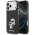 Karl Lagerfeld IML Aquarelle Karl & Choupette & Logo MagSafe Case iPhone 17 Pro tok, fekete