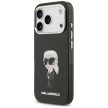 Karl Lagerfeld IML Aquarelle Karl & Logo MagSafe Case iPhone 17 Pro tok, fekete