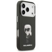 Karl Lagerfeld IML Aquarelle Karl & Logo MagSafe Case iPhone 17 Pro tok, fekete