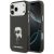 Karl Lagerfeld IML Aquarelle Karl & Logo MagSafe Case iPhone 17 Pro Max tok, fekete
