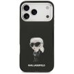 Karl Lagerfeld IML Aquarelle Karl & Logo MagSafe Case iPhone 17 Pro Max tok, fekete