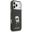 Karl Lagerfeld IML Aquarelle Karl & Logo MagSafe Case iPhone 17 Pro Max tok, fekete