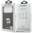 Karl Lagerfeld IML Aquarelle Karl & Logo MagSafe Case iPhone 17 Pro Max tok, fekete