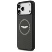 Aston Martin HC Kevlar Counter Design MagSafe iPhone 17 Pro Max tok, fekete