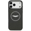 Aston Martin HC Kevlar Counter Design MagSafe iPhone 17 Pro Max tok, fekete