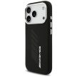 AMG Silicone Oversize Rhombs MagSafe Case iPhone 17 Pro tok, fekete