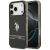 US Polo DH and Bottom Stripe Logo MagSafe Case iPhone 17 Pro tok, fekete