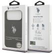 US Polo DH and Bottom Stripe Logo MagSafe Case iPhone 17 Pro Max tok, fekete