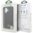 Lacoste Iconic Petit Pique Woven Logo MagSafe Case iPhone 17 tok, sötétkék