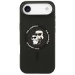 Karl Lagerfeld Silicone Karl&Choupette Ring MagSafe iPhone 17 Air tok, fekete