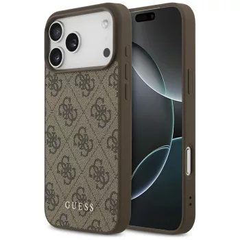   GUESS case IPHONE 17 Pro Max GUHCP17XG4GFBR (PU 4G Classic) tok, barna