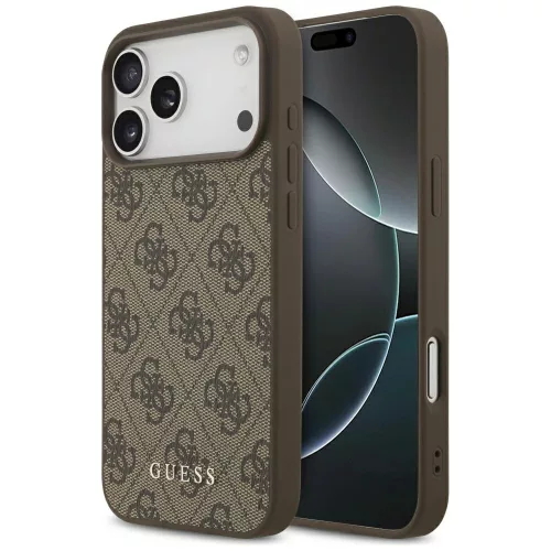 GUESS case IPHONE 17 Pro Max GUHCP17XG4GFBR (PU 4G Classic) tok, barna
