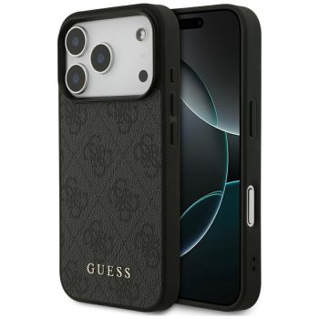   GUESS case IPHONE 17 Pro GUHCP17LG4GFGR (PU 4G Classic) tok, fekete