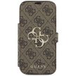 Guess Book 4G Metal Logo iPhone 17 Pro tok, barna