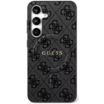   Guess 4G Ring Classic Logo MagSafe Samsung Galaxy S25 FE tok, fekete