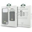 Lacoste Case + Wallet Set PVC Blend MagSafe iPhone 17 Pro Max tok, barna